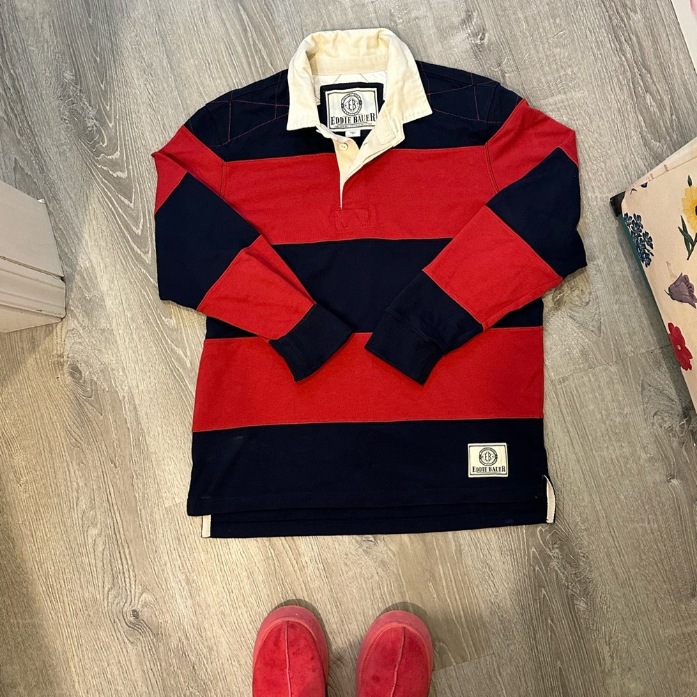 Vintage Eddie Bauer Rugby Shirt